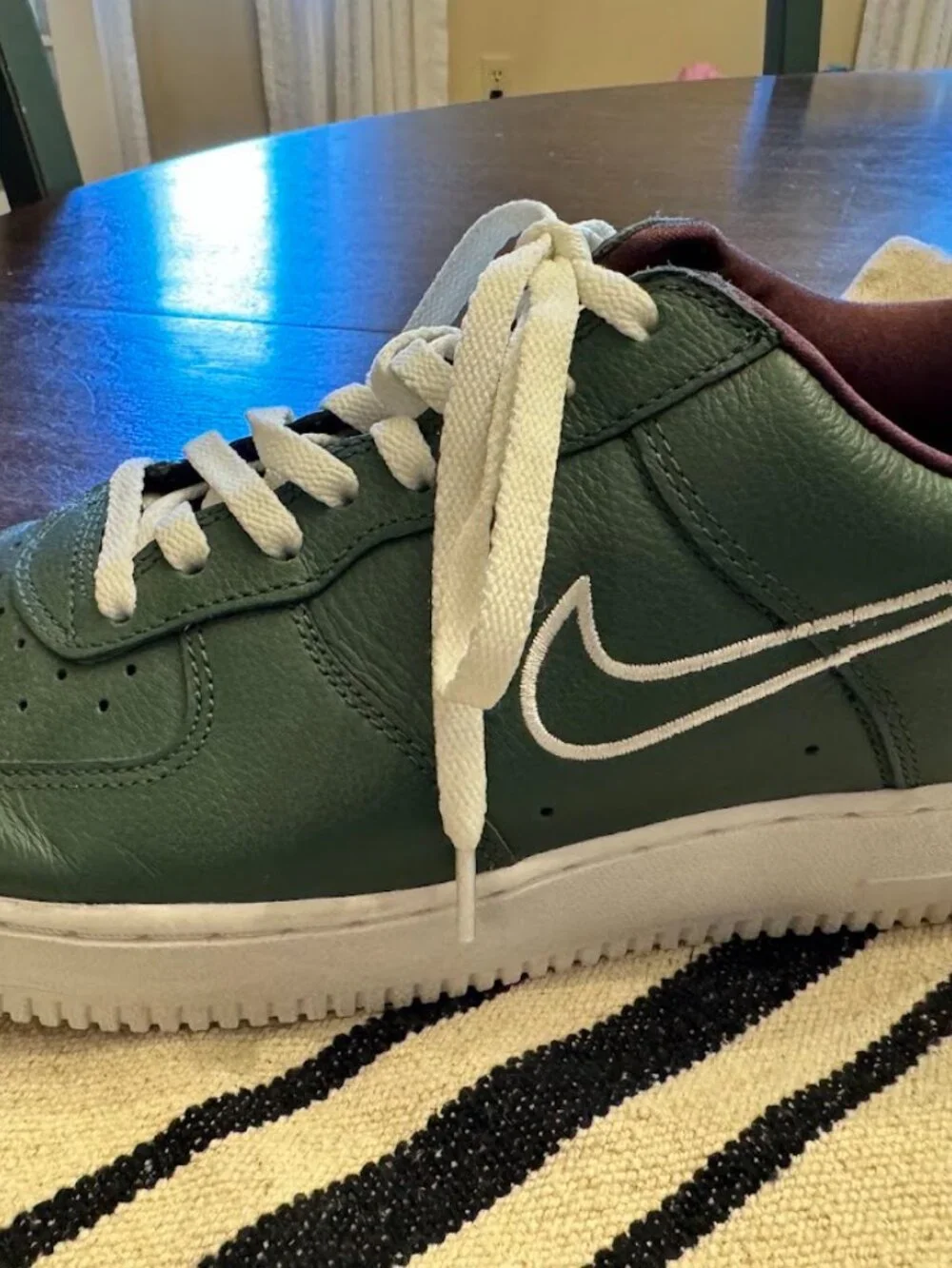 2018 Hong Kong Nike Air Force 1 Low Retro Deep Forest 845053-300 Size 9.5